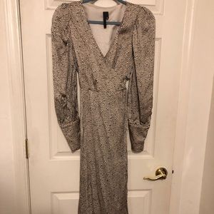 Topshop Wrap Around Dress